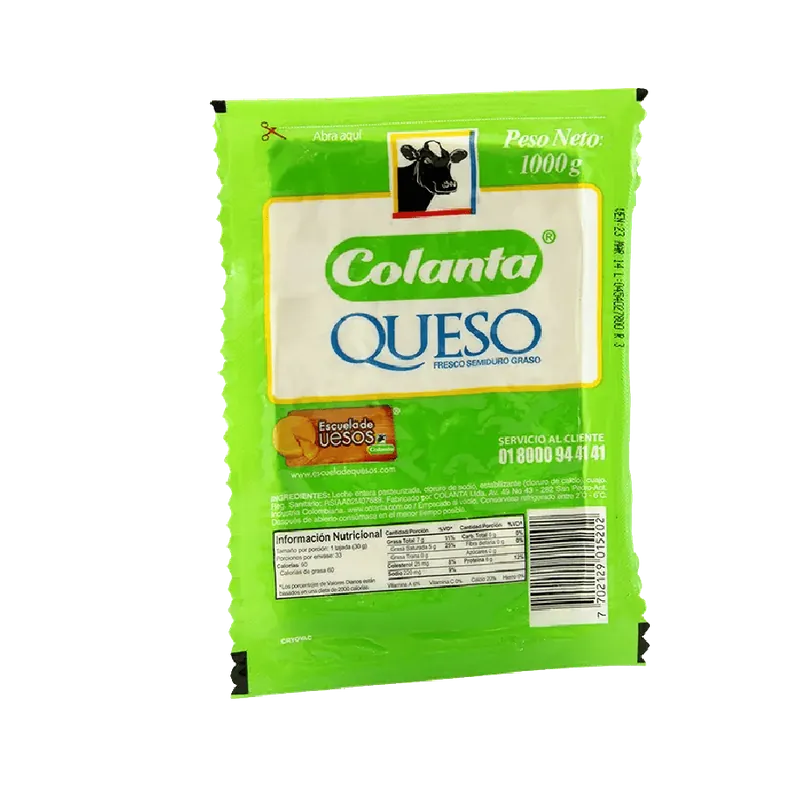 Queso Blanco Industrial Colanta