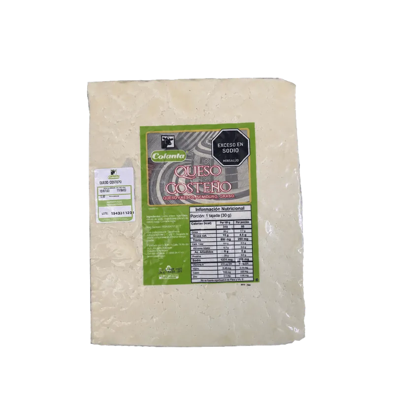 Queso Costeño Colanta