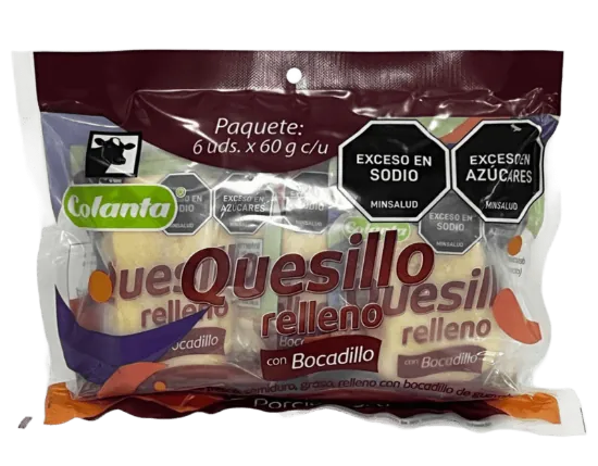 QRELLENO CON BOCADILLO COLANTA 60Gx6U