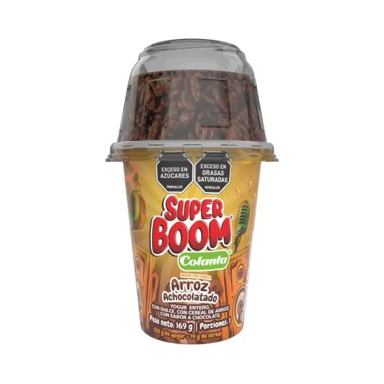 SUPERBOOM ARROZ ACHOCOLATADO 169G