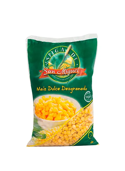 Maíz dulce importado en grano