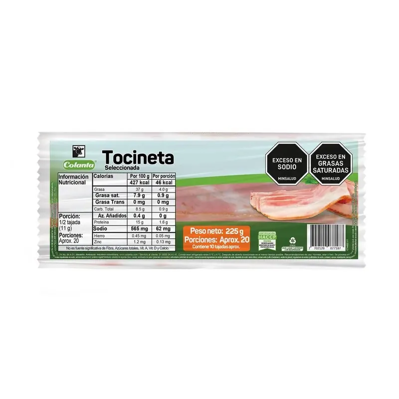 Tocineta Colanta