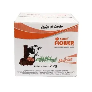 CAJA DULCE LECHE DELICIAS DEL CAMPO X 12KG