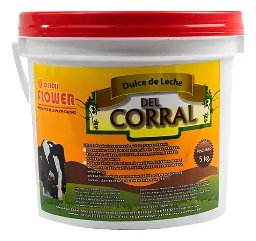BALDE DULCE DE LECHE CORRAL DECO X 5KG