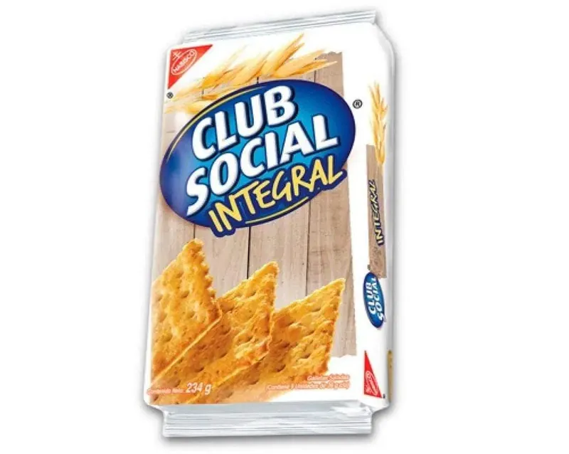 Galleta Club Social Integral x 9 U x 26 gr.