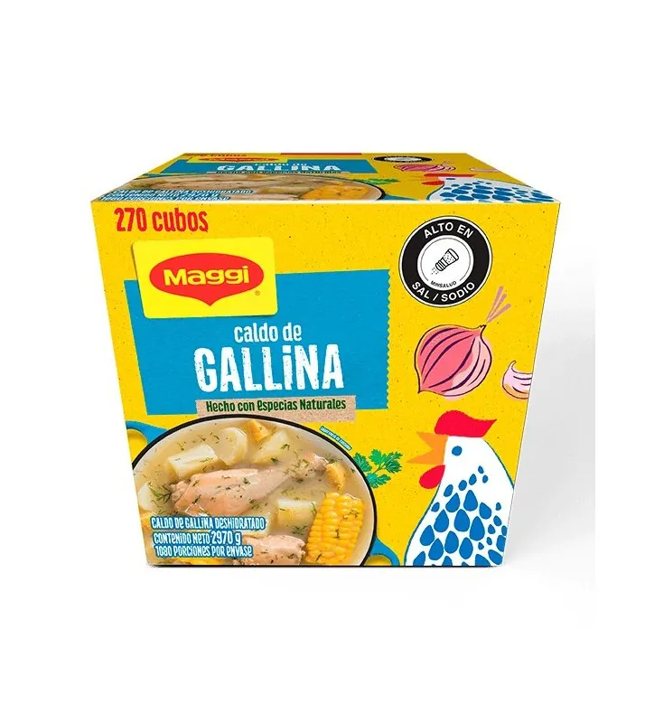CALDO GALLINA MAGGI*270 Cubos